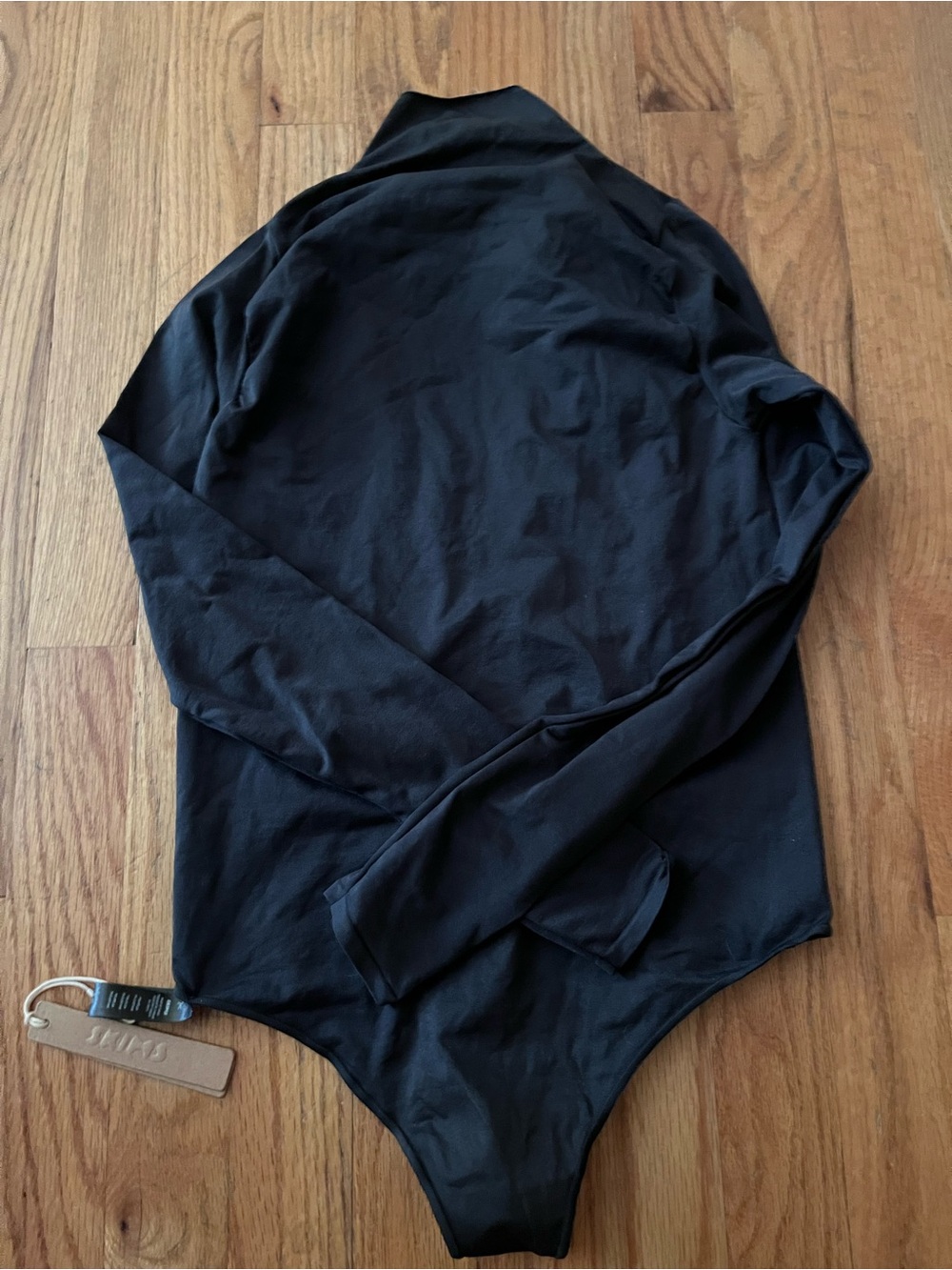 SKIMS Black Men's Hat with Branded Tag